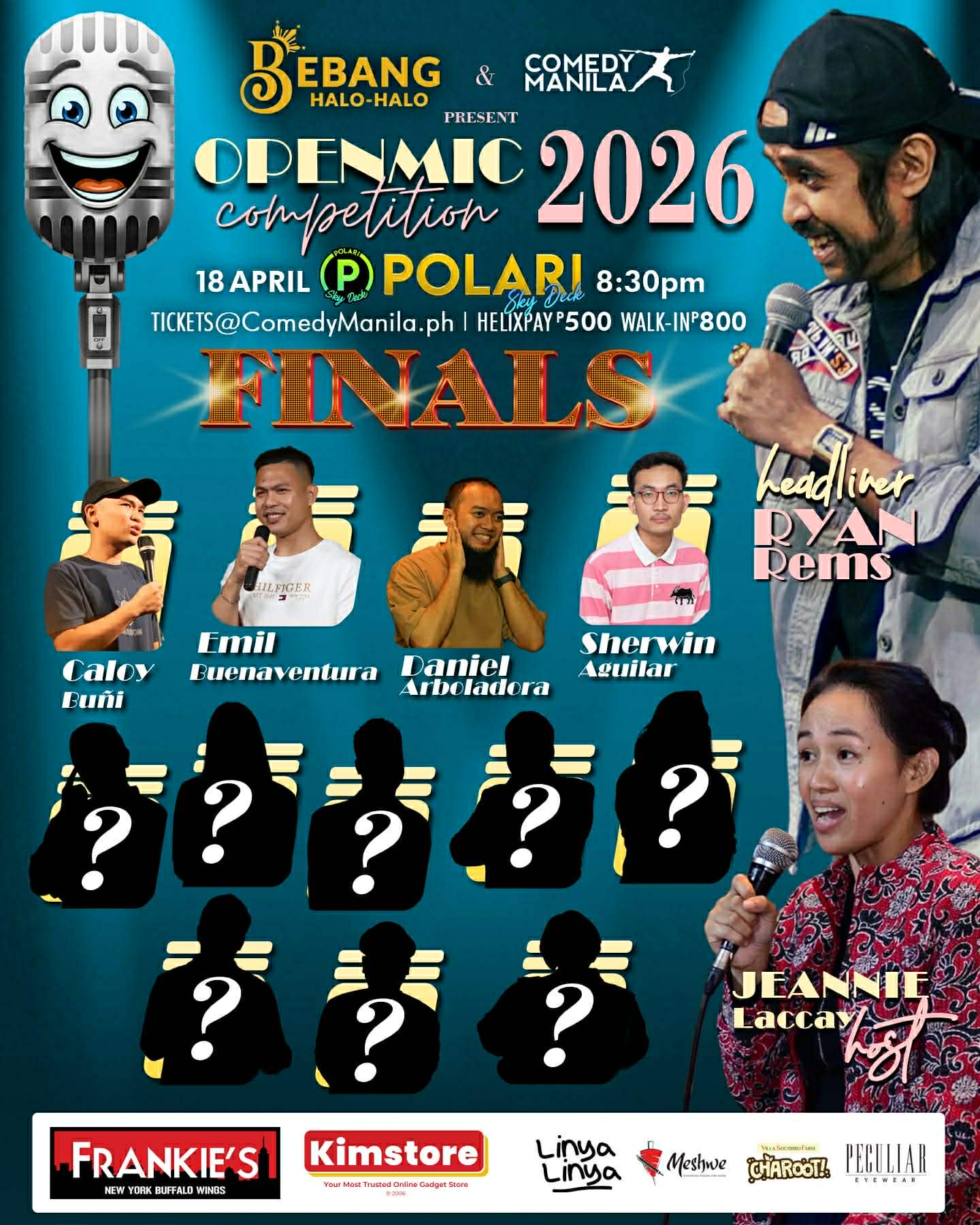 April 18 - Open Mic Competition 2026 (finals)